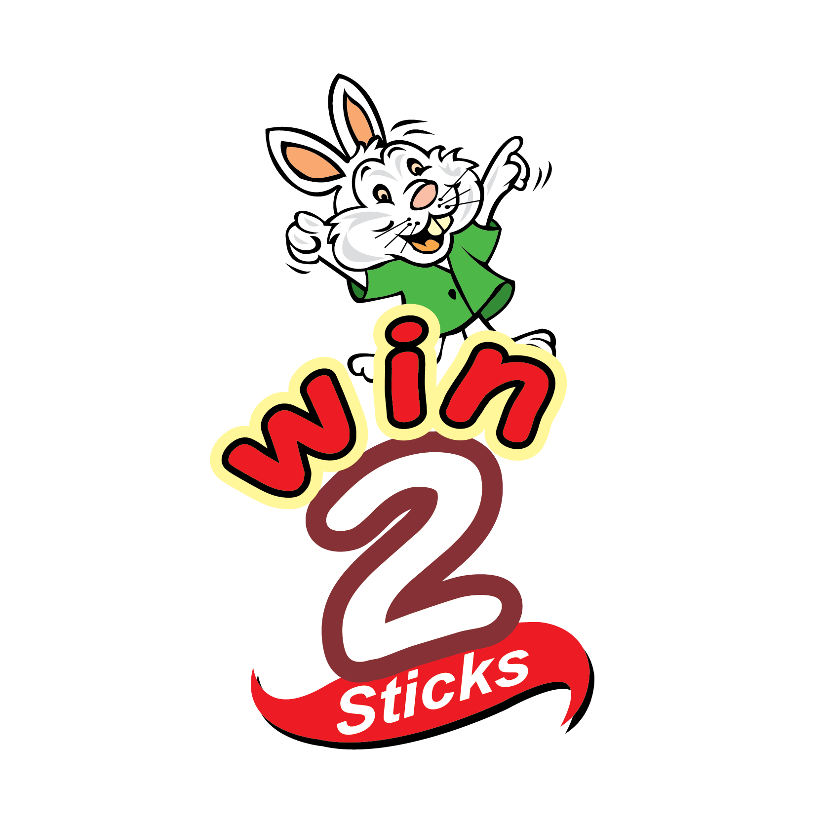 Win 2 Sticks logo